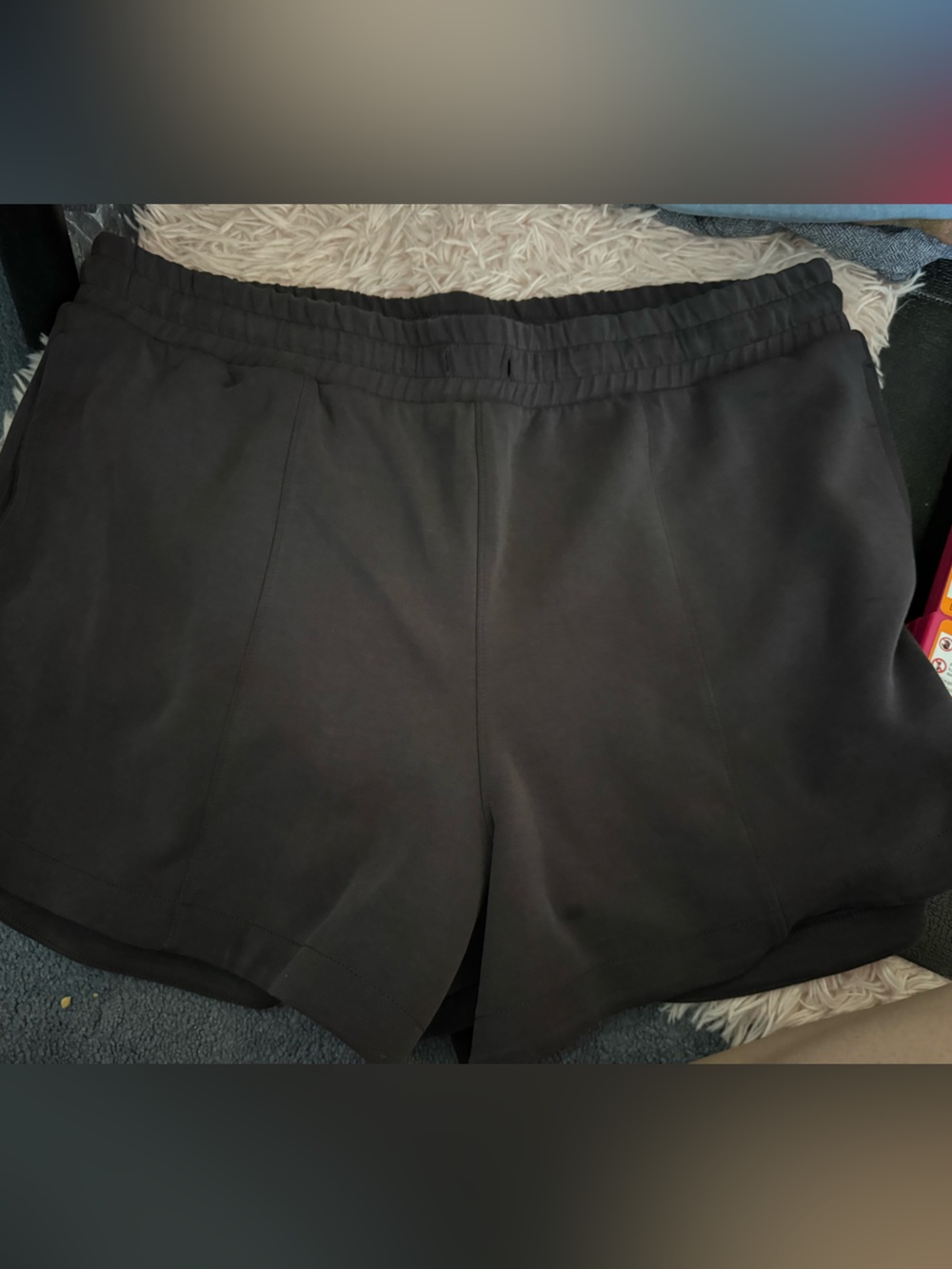 Everyday Black Women's Athletic Pull-On Shorts